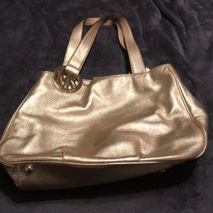 Michael Kors Gold Purse Bag Authentic